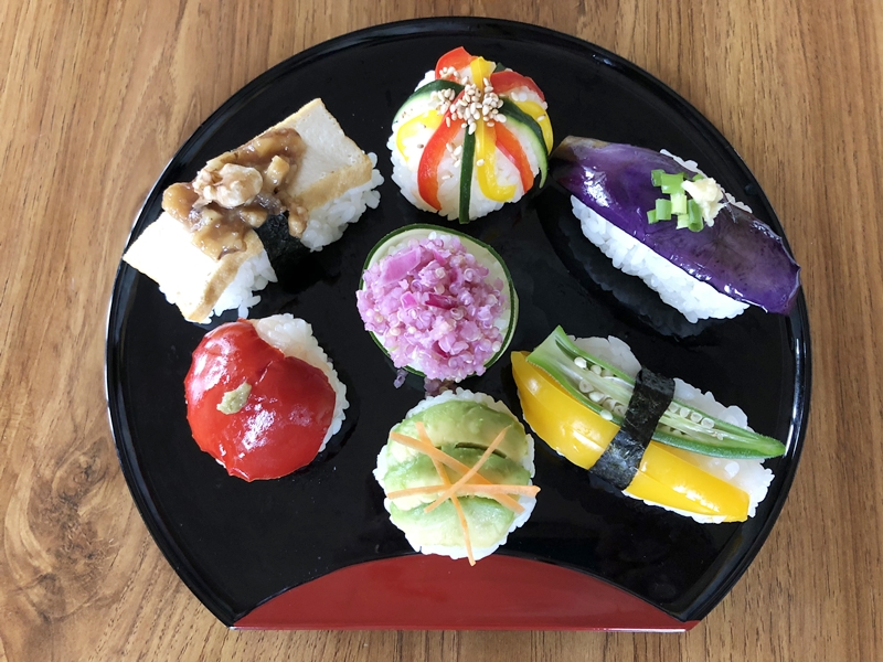 vegan sushi